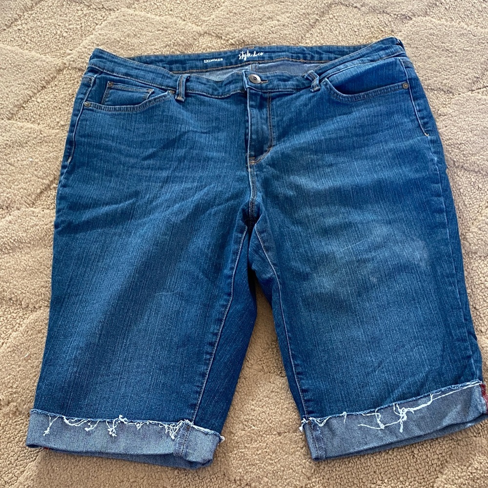 Style & Co. Indigo Skimmer Jeans